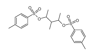 3-methyl-2,4-bis-(toluene-4-sulfonyloxy)-pentane结构式