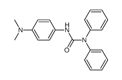 3-(4-(DIMETHYLAMINO)PHENYL)-1,1-DIPHENYLUREA Structure