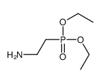 2-diethoxyphosphorylethanamine structure