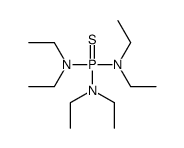 N-[bis(diethylamino)phosphinothioyl]-N-ethylethanamine Structure