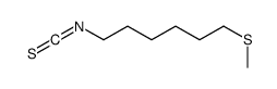 1-异硫氰酸根-6-(甲基亚硫基)-己烷结构式
