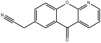 (5-oxo-5H-chromeno(2,3-b)pyridin-7-yl)-acetonitrile picture