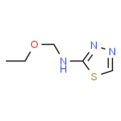 1,3,4-Thiadiazol-2-amine,N-(ethoxymethyl)- Structure