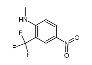 N-Methyl-4-nitro-2-(trifluoromethyl)aniline Structure