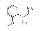 2-Amino-1-(2-methoxyphenyl)ethanol structure