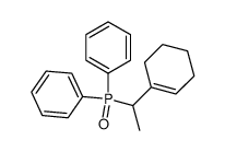 (1-(cyclohex-1-en-1-yl)ethyl)diphenylphosphine oxide Structure