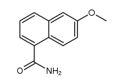 6-methoxy-1-naphthylamide结构式