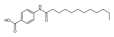 4-(dodecanoylamino)benzoic acid结构式