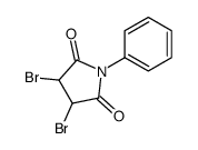 3,4-dibromo-1-phenylpyrrolidine-2,5-dione Structure