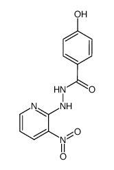 2-Chlor-3-nitropyridin, p-Hydroxybenzoylhydrazid结构式