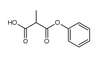 2-methyl-malonic acid monophenyl ester结构式