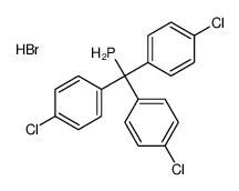 tris(4-chlorophenyl)methylphosphanium,bromide结构式