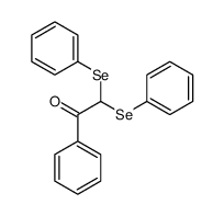 1-phenyl-2,2-bis(phenylselanyl)ethanone结构式