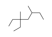 3-ethyl-3,5-dimethylheptane Structure