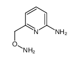 2-Pyridinamine,6-[(aminooxy)methyl]-(9CI)结构式