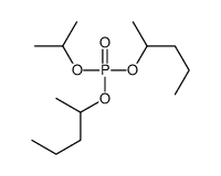 dipentan-2-yl propan-2-yl phosphate结构式