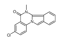 3-chloro-6-methylisoindolo[2,1-a]quinazolin-5-one Structure