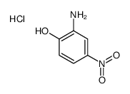 Phenol, 2-amino-4-nitro-, hydrochloride Structure