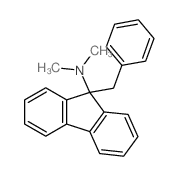 9-benzyl-N,N-dimethyl-fluoren-9-amine Structure