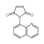 1-quinolin-8-ylpyrrole-2,5-dione Structure