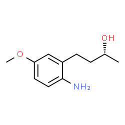 Benzenepropanol, 2-amino-5-methoxy-alpha-methyl-, (alphaR)- (9CI) Structure