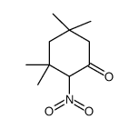 3,3,5,5-tetramethyl-2-nitrocyclohexan-1-one结构式