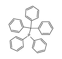 diphenyl(trityl)phosphine Structure