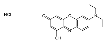 7-(diethylamino)-1,3-dihydroxyphenoxazin-5-ium chloride picture