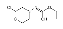 ethyl N-[bis(2-chloroethyl)amino]carbamate Structure