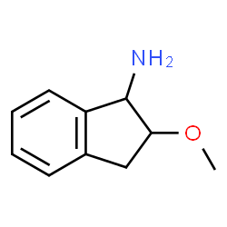 1H-Inden-1-amine,2,3-dihydro-2-methoxy-结构式