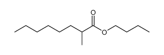 butyl 2-methyl octanoate结构式