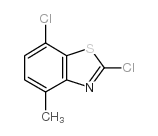 2,7-dichloro-4-methyl-1,3-benzothiazole结构式