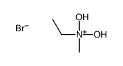 ethyl-dihydroxy-methylazanium,bromide结构式