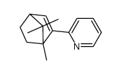 2-(1,7,7-trimethylbicyclo[2.2.1]hept-2-en-2-yl)pyridine结构式