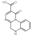 1-Oxo-1H-pyrimido[1,2-a]quinoxaline-2-carboxylic acid结构式