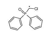 chloromethyldiphenylphosphine oxide结构式