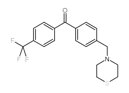 4-THIOMORPHOLINOMETHYL-4'-TRIFLUOROMETHYLBENZOPHENONE图片