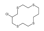 6-chloro-1,4,8,11-tetrathiacyclotetradecane结构式