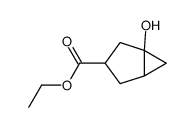 ethyl 1-hydroxybicyclo[3.1.0]hexane-3-carboxylate Structure