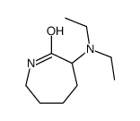 3-(diethylamino)azepan-2-one Structure