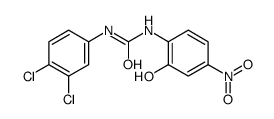 2-[3-(3,4-Dichlorophenyl)ureido]-5-nitrophenol Structure