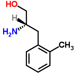 (2S)-2-Amino-3-(2-methylphenyl)-1-propanol结构式