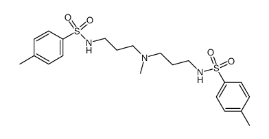 N,N-bis[3-(p-tolylsulfonyl)aminopropyl]methylamine Structure