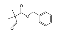 benzyl 2,2-dimethyl-3-oxopropanoate structure