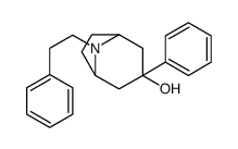 3-phenyl-8-(2-phenylethyl)-8-azabicyclo[3.2.1]octan-3-ol Structure