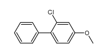 chloro-2 methoxy-4 biphenyle Structure