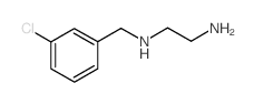 N-m-Chlorobenzylethylenediamine Structure