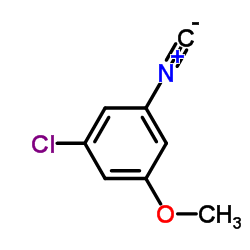 3-CHLORO-5-METHOXYPHENYLISOCYANIDE结构式