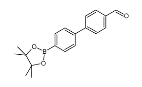 4'-(4,4,5,5-Tetramethyl-1,3,2-dioxaborolan-2-yl)-[1,1'-biphenyl]-4-carbaldehyde Structure