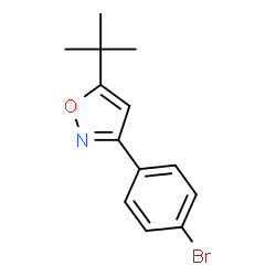 3-(4-bromophenyl)-5-tert-butylisoxazole picture